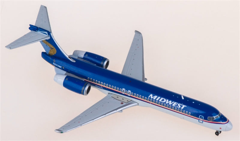 Geminijets Midwest Airlines Boeing 717-200 N920ME 1:400 Diecast Model view 1