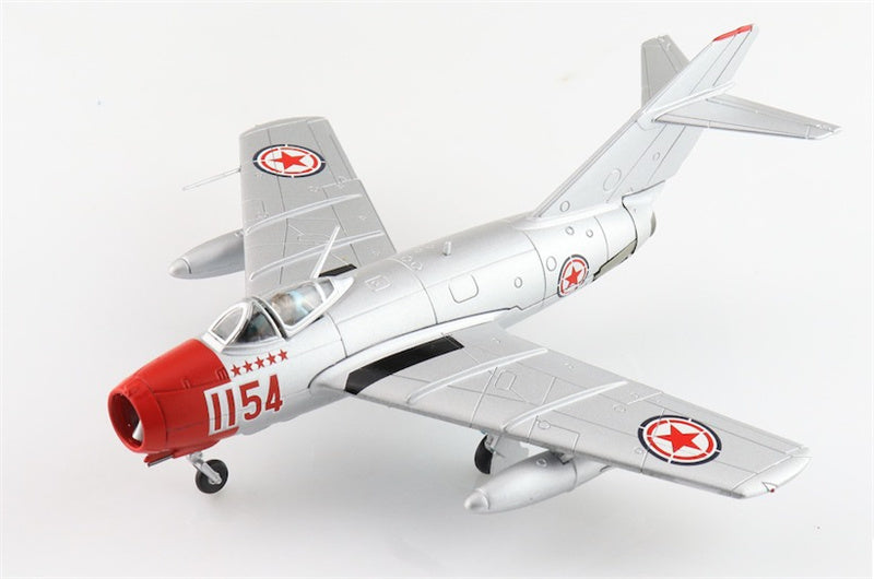 HOBBY MASTER MIG15bis 1154 Chinese People's Volunteers Air Force 1950s 1:72 Aircraft Pre-built Model
