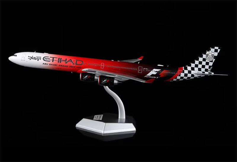 SQ Wings Etihad Airways Airbus A340-600 A6-EHJ 2015 1:200 Aircraft Model