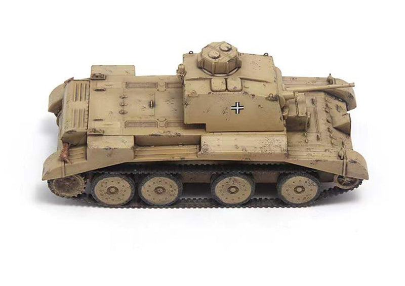 S-MODEL German captured version A13 cruising tank 1:72 Tank Pre-built Model
