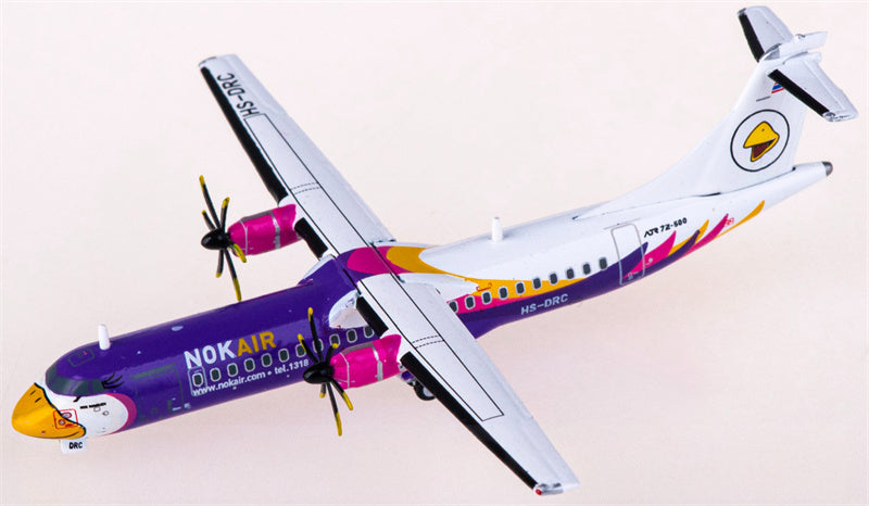 JC Wings Nok Air for ATR-72-500 HS-DRC 1:400 Airplane Pre-built  Airliner Model Display