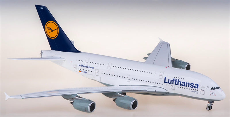 SQ Wings Lufthansa Airbus A380 D-AIMH 1:200 Diecast Model view 1
