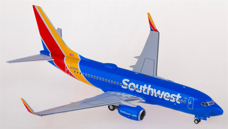 NG Models Southwest Airlines Boeing 737-700 N210WN 1:200 Aircraft Pre-built  Airliner Model Display