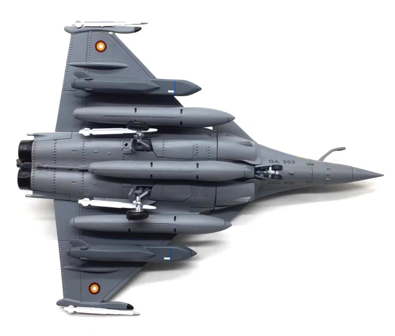 FLOZ Qatar Air Force Rafale B Dual Seat Camouflage 1:72 Aircraft Pre-built Model