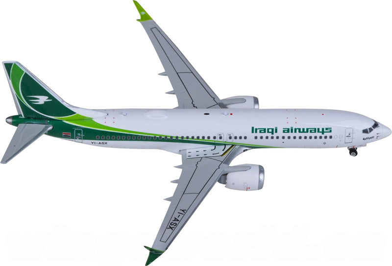 Phoenix Iraqi Airways Boeing 737 MAX 8 YI-ASX 1:400 Diecast Model view 4