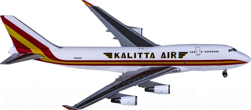 JC Wings Kalitta Air Boeing 747-400BCF N742CK 1:400 Diecast Model view 1