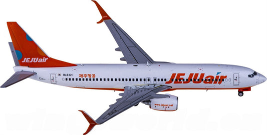 JC Wings Jeju Air Boeing 737-800 HL8321 1:400 Diecast Model view 1