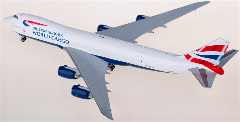 JC Wings British Airways World Cargo Boeing 747-8F G-GSSF 1:400 Diecast Model view 2