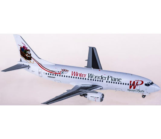 JC Wings Western Pacific Airlines Boeing 737-300 N962WP 1:200 Aircraft Pre-built  Airliner Model Display