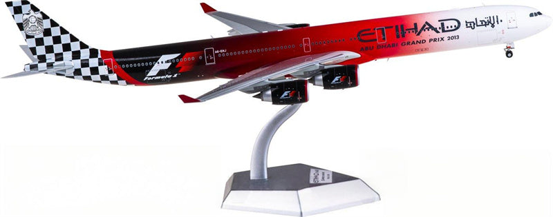 SQ Wings Etihad Airways Airbus A340-600 A6-EHJ 2013 1:200 Aircraft Model