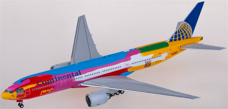 NG Models Continental Airlines Boeing 777-200ER N77014 1:400 Diecast Model view 3