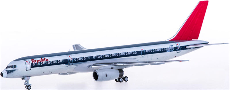 NG Models Republic Airline Boeing 757-200 N604RC 1:400 Diecast Model view 1