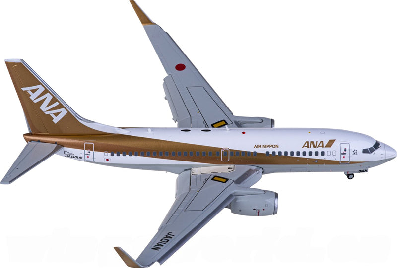 JC Wings ANA Boeing 737-700 JA01AN Flaps Down 1:200 Diecast Model view 1
