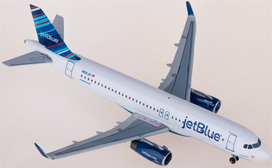 AeroClassics JetBlue Airbus A320 N821JB 1:400 Diecast Model view 1