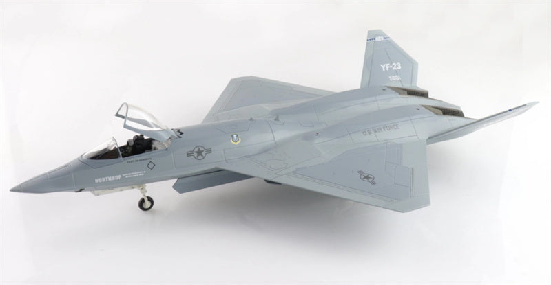 HOBBY MASTER YF-23 USAF Gray Ghost PAV-2 AF serial no. 87-0801 1990 (with 3 xAIM-120 2 xAIM-9) 1:72 Aircraft Pre-built Model