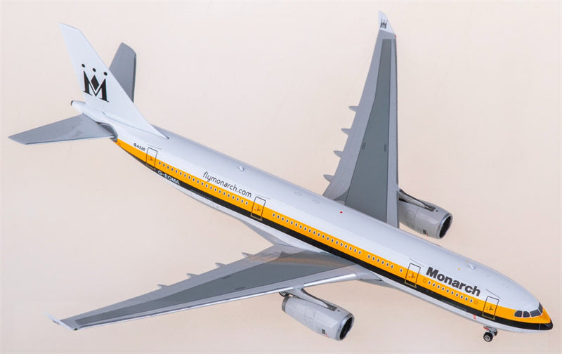 Phoenix Monarch Airlines Airbus A330-200 G-EOMA 1:400 Diecast Model view 1