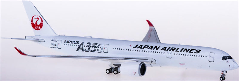 JC Wings Japan Airlines for Airbus A350-900XWB JA02XJ 1:400 Airplane Pre-built  Airliner Model Display