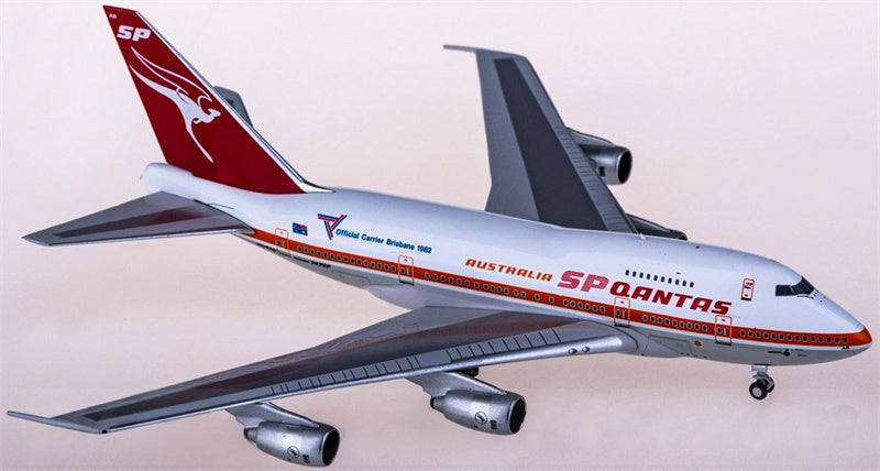 NG Models Qantas Boeing 747SP VH-EAB 1:400 Diecast Model view 1