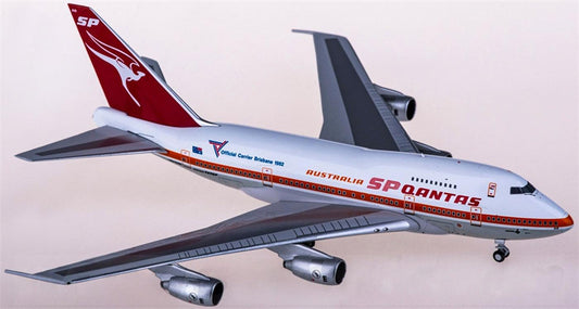 NG Models Qantas Boeing 747SP VH-EAB 1:400 Diecast Model view 1