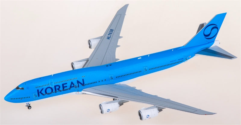 Hxmodels Korean Air Boeing 747-8 HL7638 1:400 Diecast Model view 2