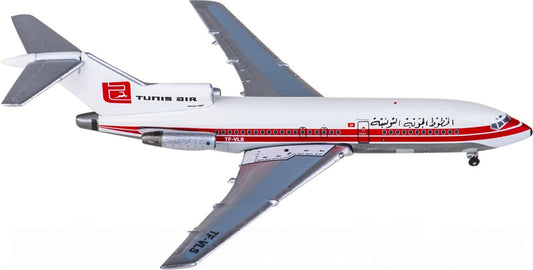 AeroClassics 1:400 Tunisair Boeing 727-200 TF-VLS Diecast Model view 1