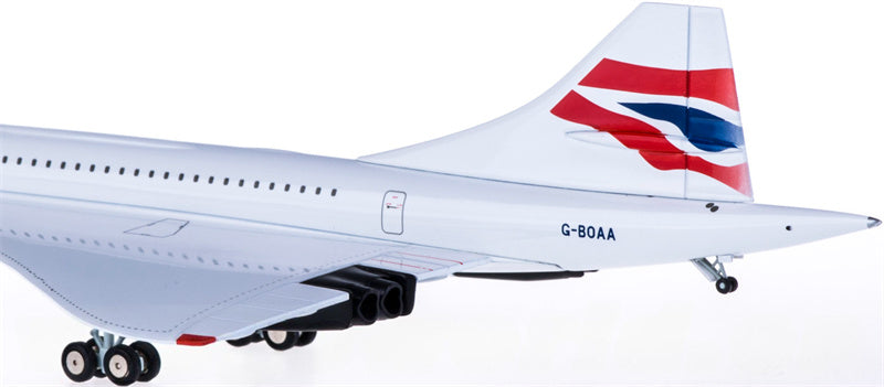 Hogan British Airways Concorde G-BOAA 1:200 Diecast Model view 5