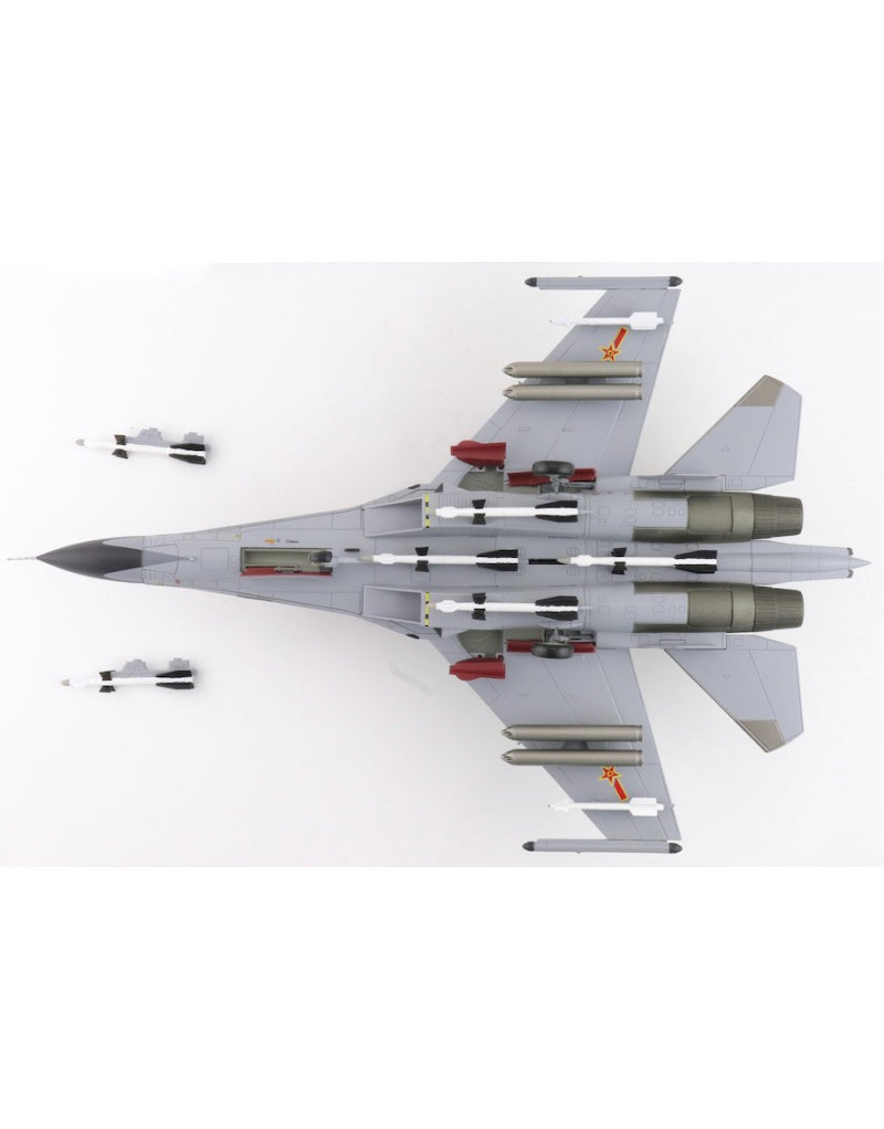 HOBBY MASTER PLAAF J-11A Flanker-L Foggy Eagle 1:72 Model 2014  Golden Helmet #40547