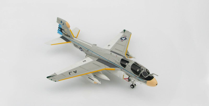HOBBYMASTER USN / USS Nimitz EA-6B VAQ-135 1:72 Model 1978  Black Ravens 159909