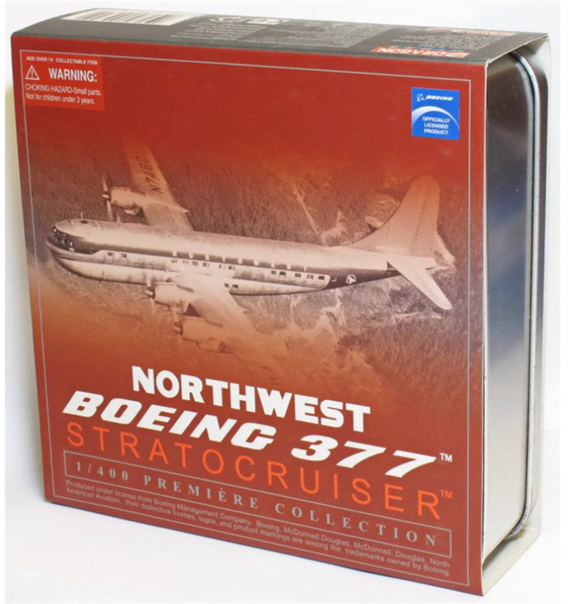 Dragon NORTHWEST Airlines Boeing 377 N74601 Stratocruiser 1:400 Aircraft Pre-built Model