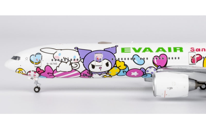 NG Models 1:400 EVA Air B777-300ER B-16740 Regular version DIECAST Model