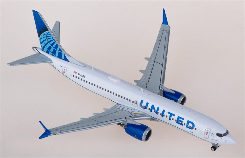 Geminijets United Airlines Boeing 737 MAX 8 N17265 1:400 Diecast Model view 4