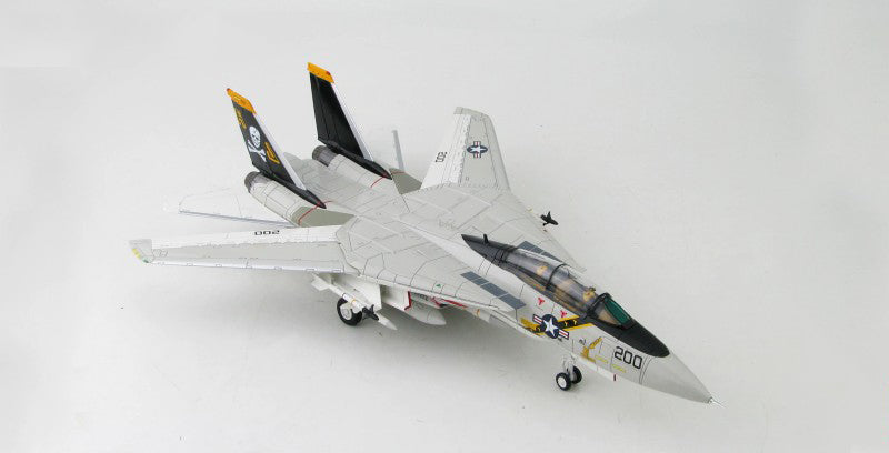 HOBBY MASTER USN F-14A VF-84 1:72 Model 1977  Jolly Rogers AJ200 / 160393