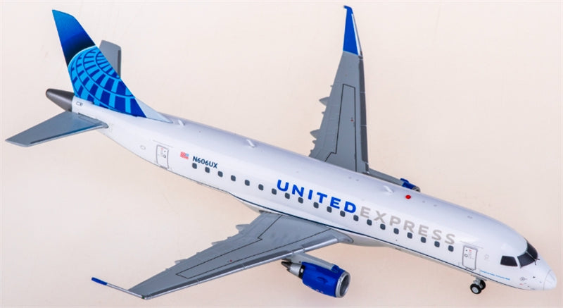 Geminijets United Airlines Embraer ERJ-175 N606UX 1:200 Diecast Model view 1