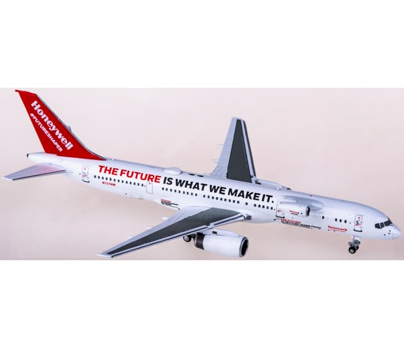 NG Models Honeywell Boeing 757-200 N757HW 1:400 Aircraft Pre-built  Airliner Model Display