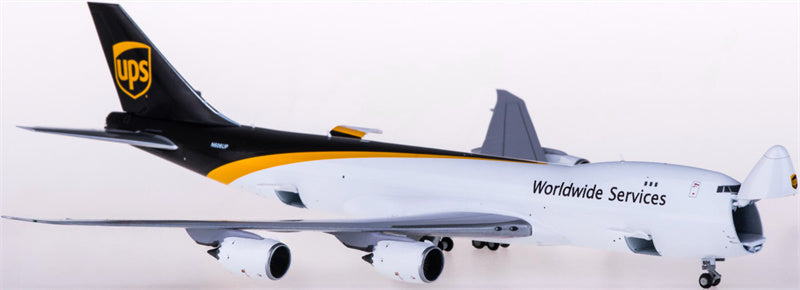 Geminijets UPS Boeing 747-8F N606UP Interactive Series 1:400 Diecast Model view 1