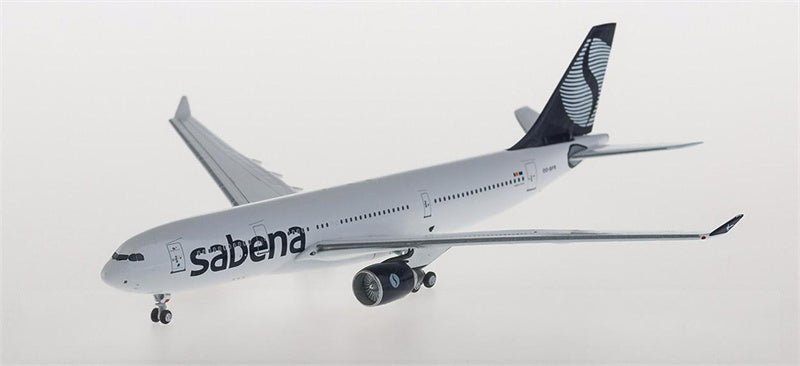 AeroClassics Sabena Airbus A330-200 OO-SFR 1:400 Diecast Model view 3