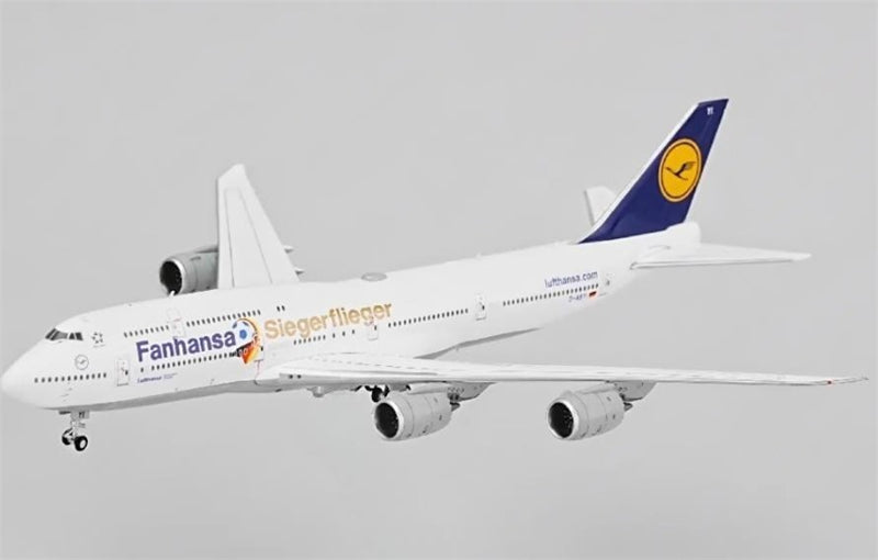 YY Wings Lufthansa Airlines Boeing 747-8 D-ABYI Fansha 1:400 Diecast Model view 1