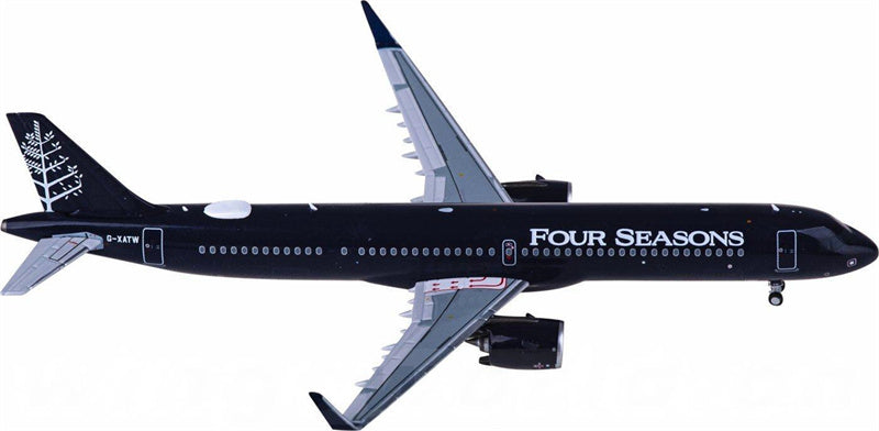 NG Models Four Seasons Airbus A321neo G-XATW 1:400 Diecast Model view 1