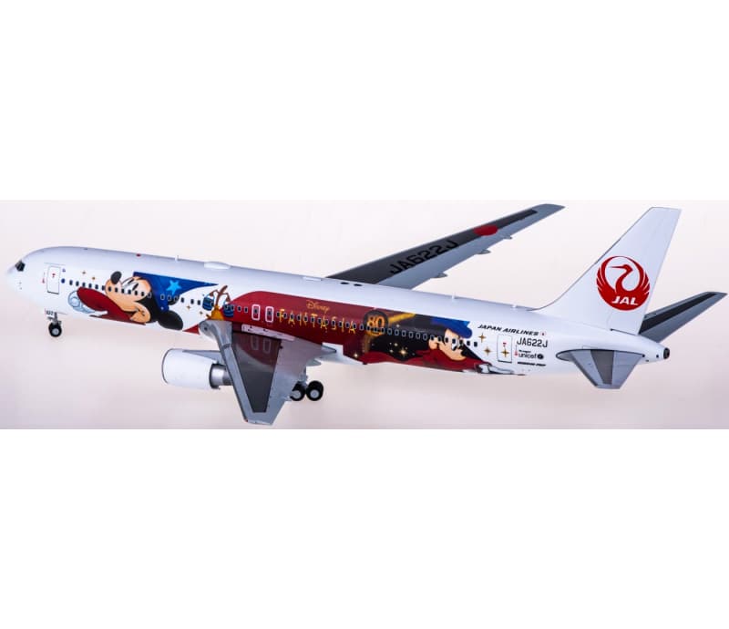 JC Wings Japan Airlines Boeing 767-300ER JA622J 1:200 Aircraft Pre-built  Airliner Model Display