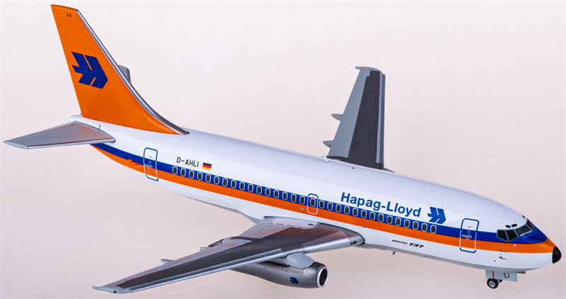 Herpa Hapag-Lloyd Boeing 737-200 D-AHLI 1:200 Diecast Model view 1