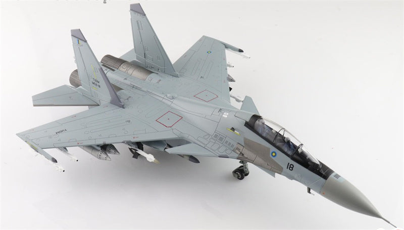 HOBBY MASTER Sukhoi SU30MKM Flanker M52-18 TUDM LIMA 2019 Malaysia 1:72 Aircraft Pre-built Model