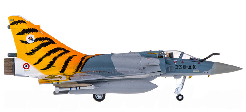 Hogan French Air Force Mirage 2000 NATO Tiger Meet 2004 1:200 Diecast Model view 2