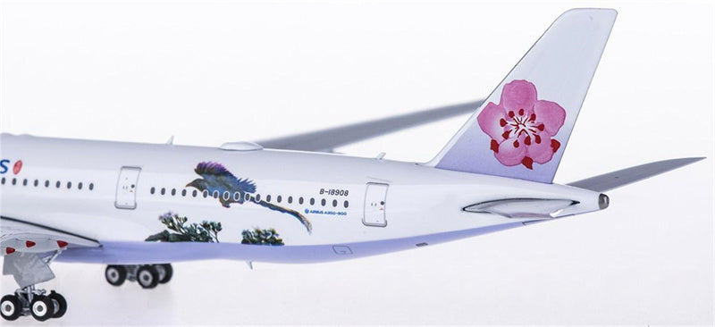 Phoenix China Airlines Airbus A350-900 B-18908 Urocissa Caerulea 1:400 Diecast Model view 3