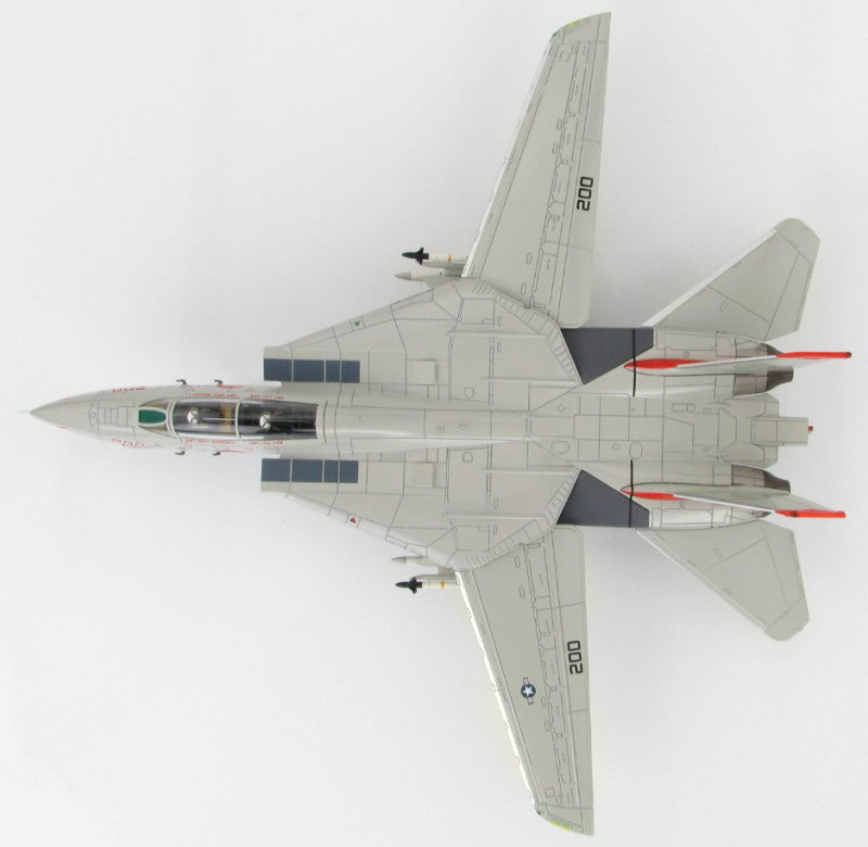 HOBBY MASTER USN F-14A VF-111 Sundowners 1:72 Model 1989 USS Carl Vinson Miss Molly NL200 / 161621
