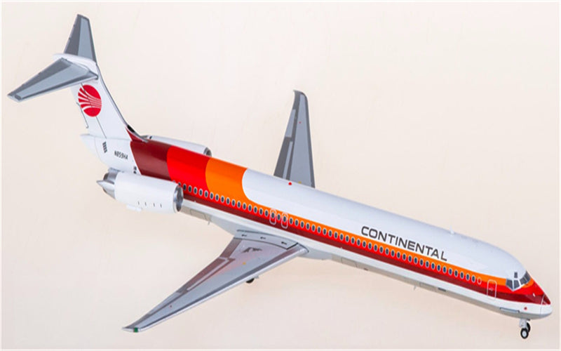 Geminijets Continental Airlines for McDonnell Douglas MD-80 N859HA 1:200 Airplane Pre-built Airliner Model Display