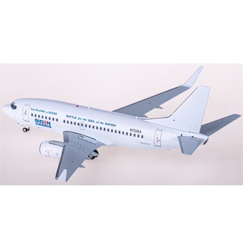 JC Wings Boeing 737-500 N732KA 1:200 Aircraft Pre-built  Airliner Model Display