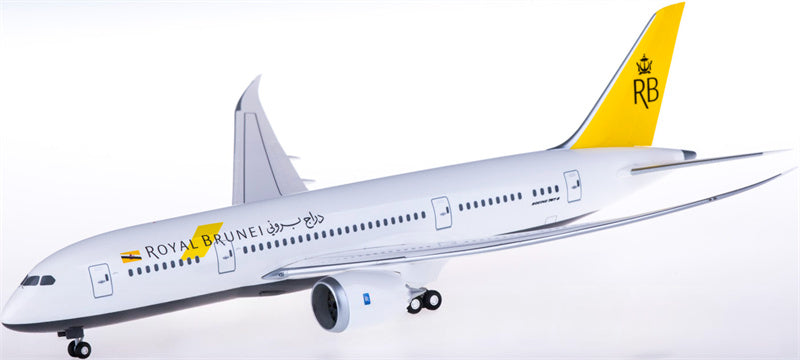 Hogan Royal Brunei Boeing 787-8 1:200 ABS Model view 1