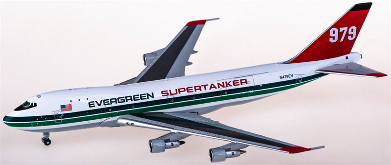 BigBird400 Evergreen Boeing 747-100 N479EV Supertanker 1:400 Diecast Model view 2