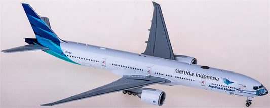 JC Wings Garuda Indonesia Boeing 777-300ER PK-GIJ 1:400 Diecast Model view 1