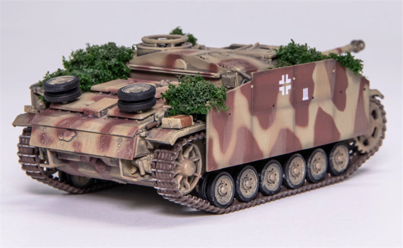 Dragon StuG.III Ausf.G German Army Totenkopf Kursk USSR 1943 Bush Camouflage w/Schurzen Armor with side skirts Limited Edition 1:72 Tank Pre-built Model